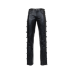 Leather Pants Buckle Pants for Men | Urban Leather Wear