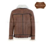 Men Antique Shearling Pilot Leather Jacket | Urban Leather Wear