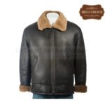 Men B3 Shearling Bomber Pilot Shearling Leather Jacket | Urban Leather Wear