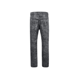 Grey Leather Pants Bikers Full Grain Waxed | Urban Leather Wear