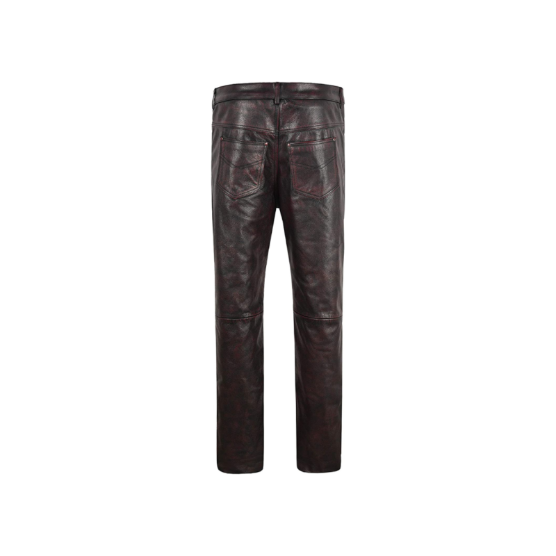 Leather Pants Bikers Full Grain Waxed Jean | Urban Leather Wear