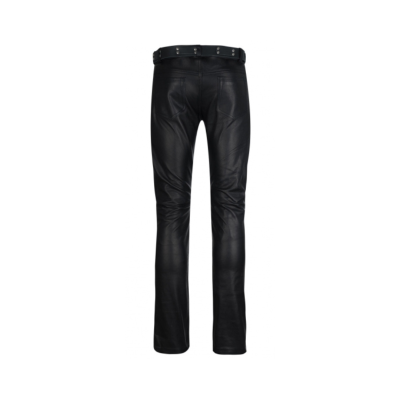 Men Quilted Genuine Leather Pant | Urban Leather Wear