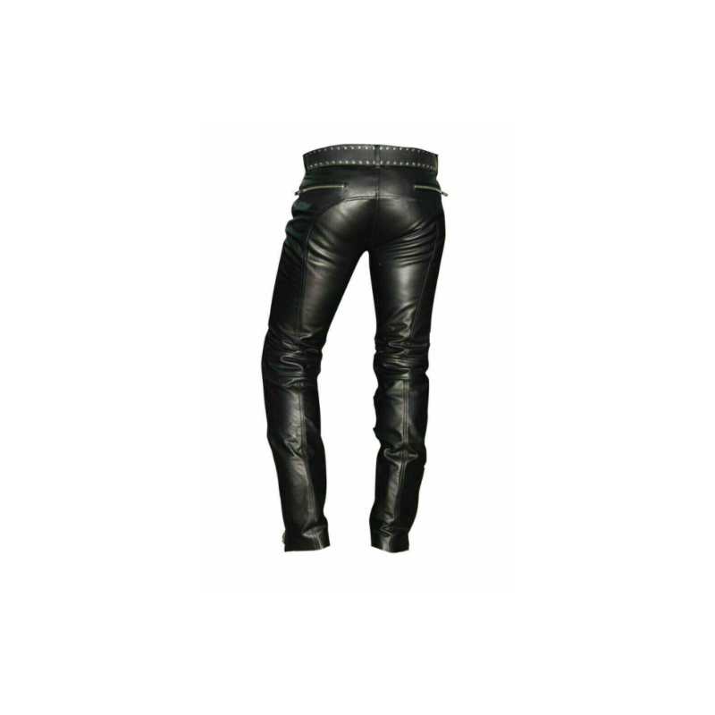Leather Breeches Motorbike Biker Pants | Urban Leather Wear
