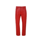 Leather Trouser Red Biker Pants | Urban Leather Wear