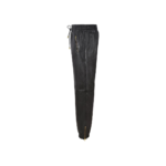 Leather Trousers Black Napa Sweat Track Pant | Urban Leather Wear