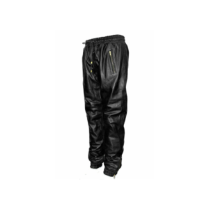Leather Pant Soft Slim Fit Black Trousers | Urban Leather Wear
