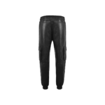 Leather Cargo Pant Jogging Bottoms | Urban Leather Wear