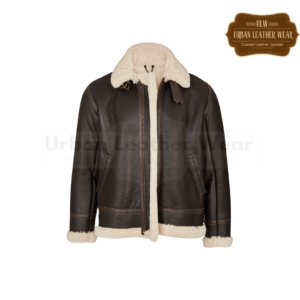 Men Shearling Classic Aviator Jacket
