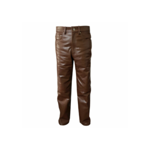 Leather Rider Biker Men Trouser