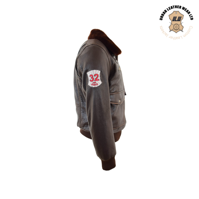 G-1 Bomber Jacket Airforce Badges | Urban Leather Wear