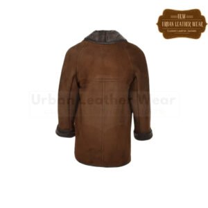 RAF Aviator Brown Shearling Fur Leather Coat | Urban Leather Wear