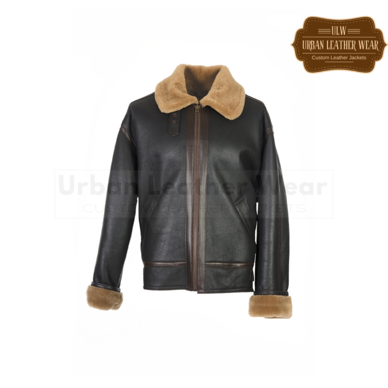 Mens B3 Aviator Flying Leather Jacket | Urban Leather Wear