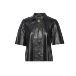 Women Leather Button Down Shirt | Urban Leather Wear