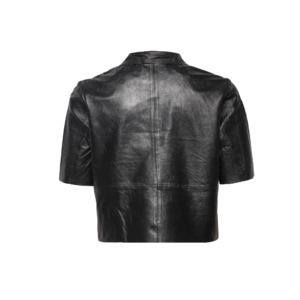 Women Leather Button Down Shirt | Urban Leather Wear