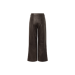 Soft leather pants leggings brown | Urban Leather Wear