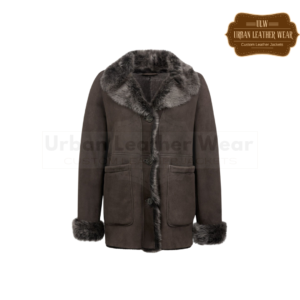 Women Toscana Trim Revere Collar Coat
