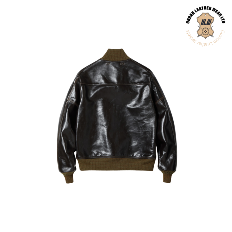 Type A-1 Flying Leather Jacket Black | Urban Leather Wear