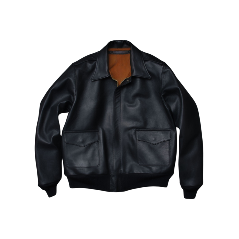 Type A-2 Flight Jacket Black | Urban Leather Wear