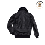 U.S.NavyLambskinG-1FlightJacket01.png U.S. Navy G-1 Flight Jacket Black | Urban Leather Wear