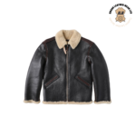USAAF Type B-6 Black Flight Jacket | Urban Leather Wear