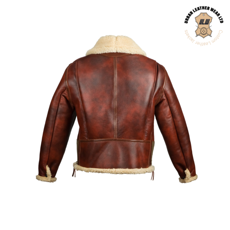 USAAF Type B-6 Leather Brown Bomber Jacket | Urban Leather Wear