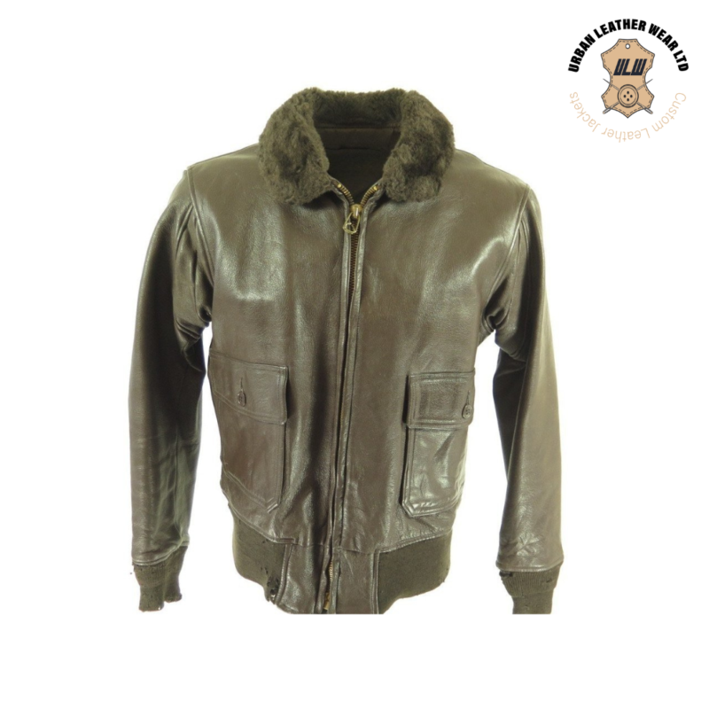 Vintage G-1 Leather Bomber Jacket | Urban Leather Wear