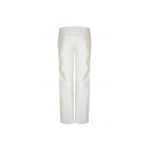 Ladies white leather leggings Pant | Urban Leather Wear