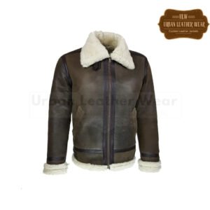 Women Shearling Bomber Jacket