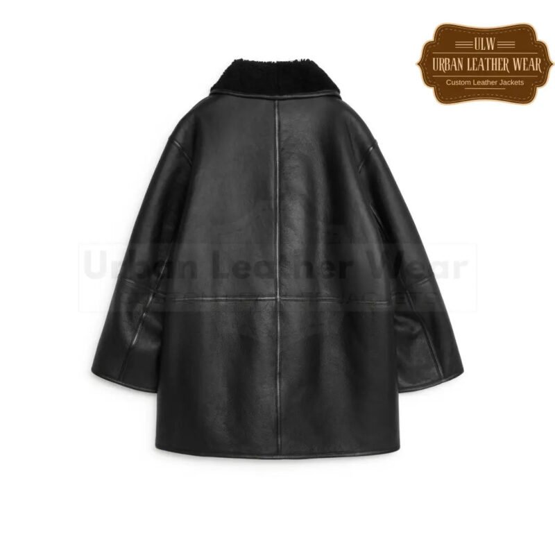 Women Shearling Coat | Urban Leather Wear