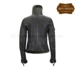 Women Shearling Jacket green | Urban Leather Wear