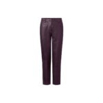 Women Soft Leather pant purple | Urban Leather Wear