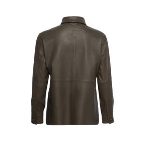 Oversized Leather Shirt Jacket | Urban Leather Wear