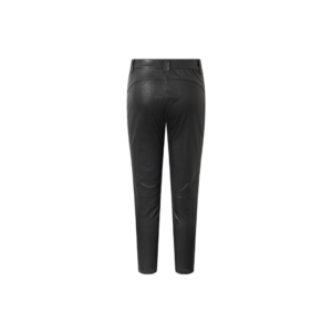 Chino leather pants stretchable Black | Urban Leather Wear