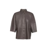 Ladies Leather Top Brown | Urban Leather Wear