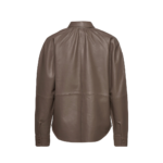 Women Leather Button Down Shirt | Urban Leather Wear