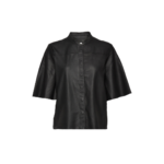 Women Leather Top – T-Shirt | Urban Leather Wear