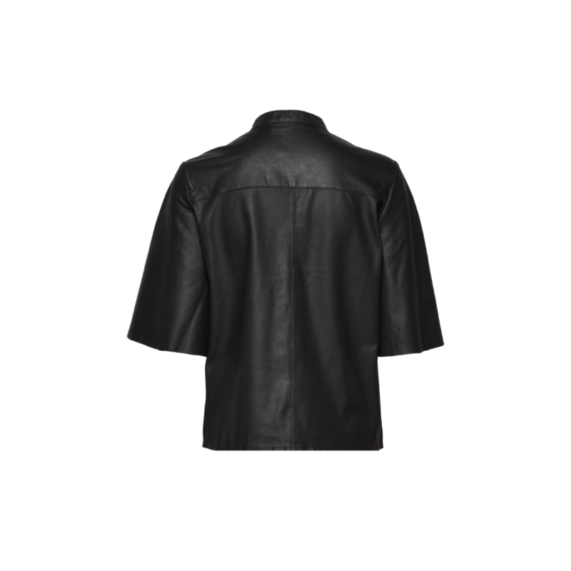 Women Leather Top – T-Shirt | Urban Leather Wear